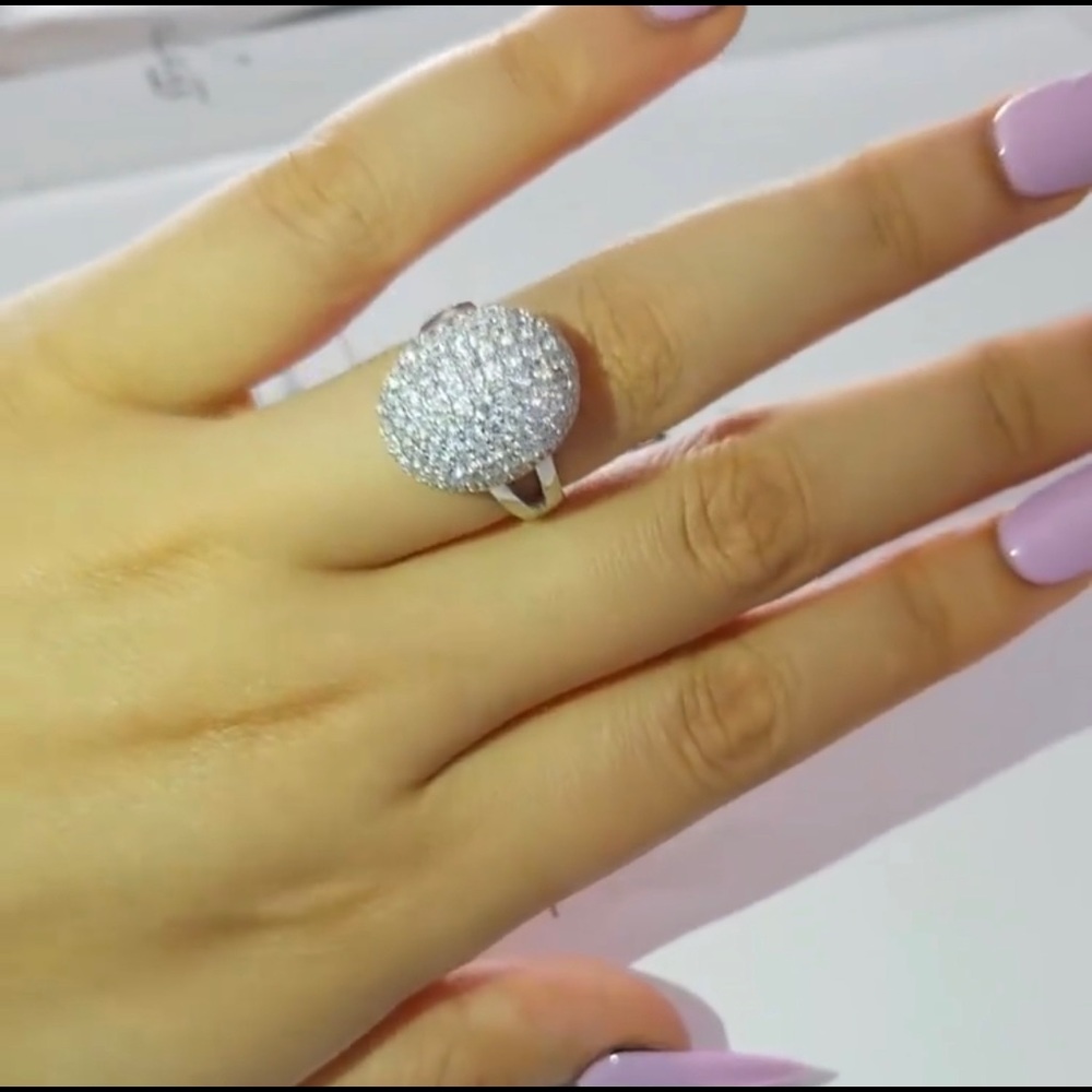 🔥HOST PICK - NEW TWILIGHT BELLA SILVER ENGAGEMENT RING - Picture 3 of 6